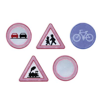 3M reflexní samolepky - dopravní značky - sada 03